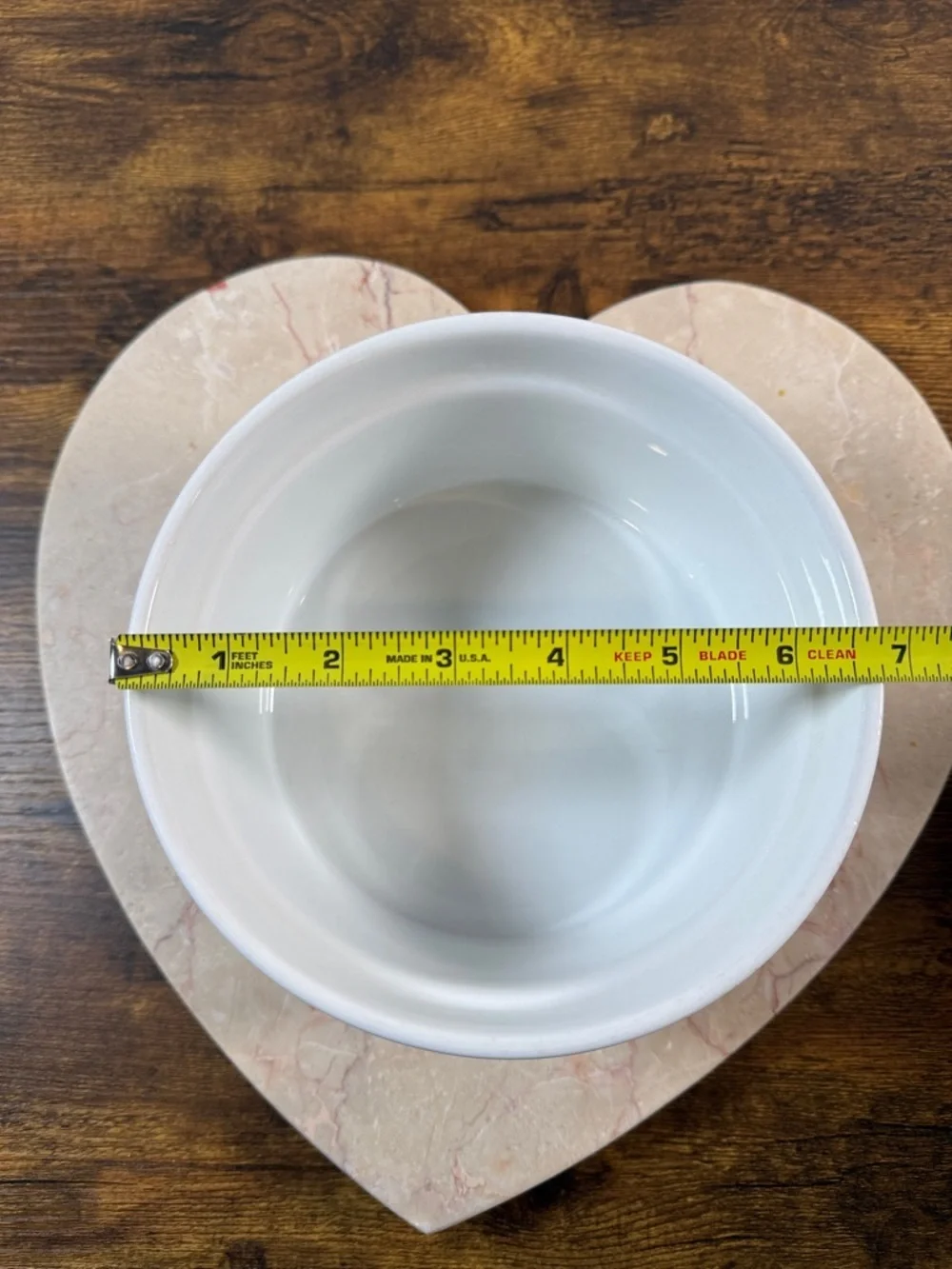 White Corning Like Porcelain Fluted Ramekin Bowl Brand Bia Cordon Blue